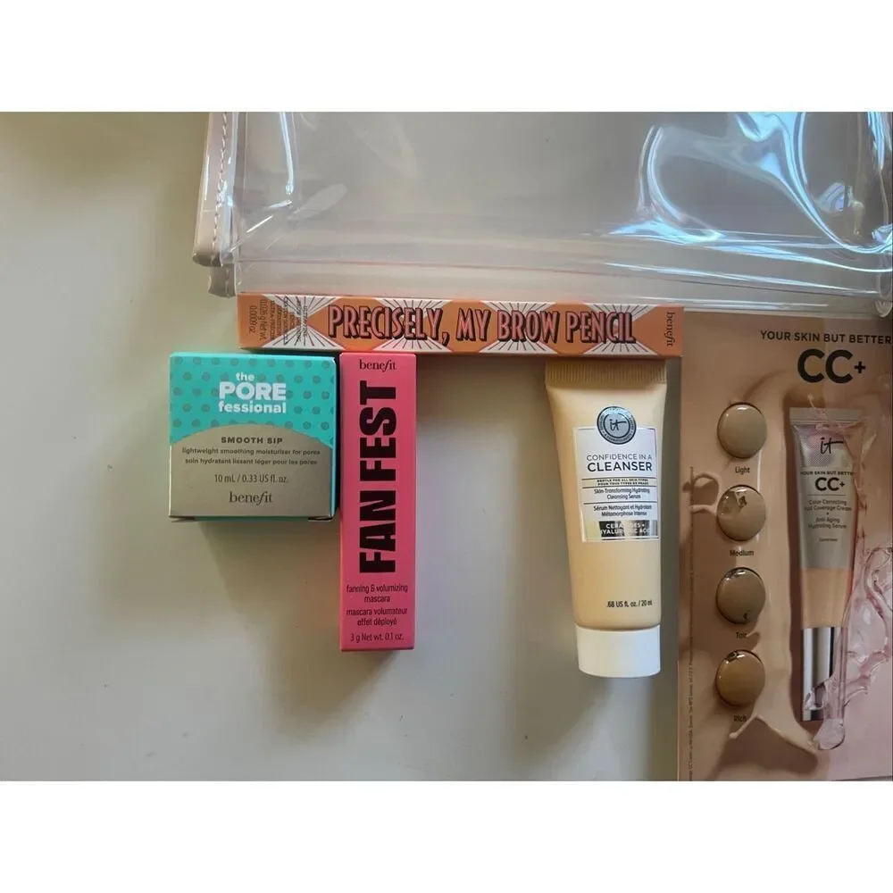 It Cosmetics & Benefit Travel Size 8 Item Lot ST872